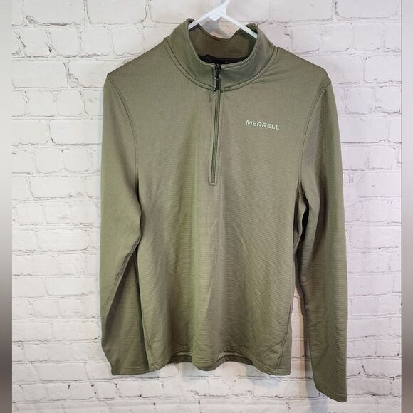 Men's Merrell zip-up fleece sweater, size small - Picture 1 of 3